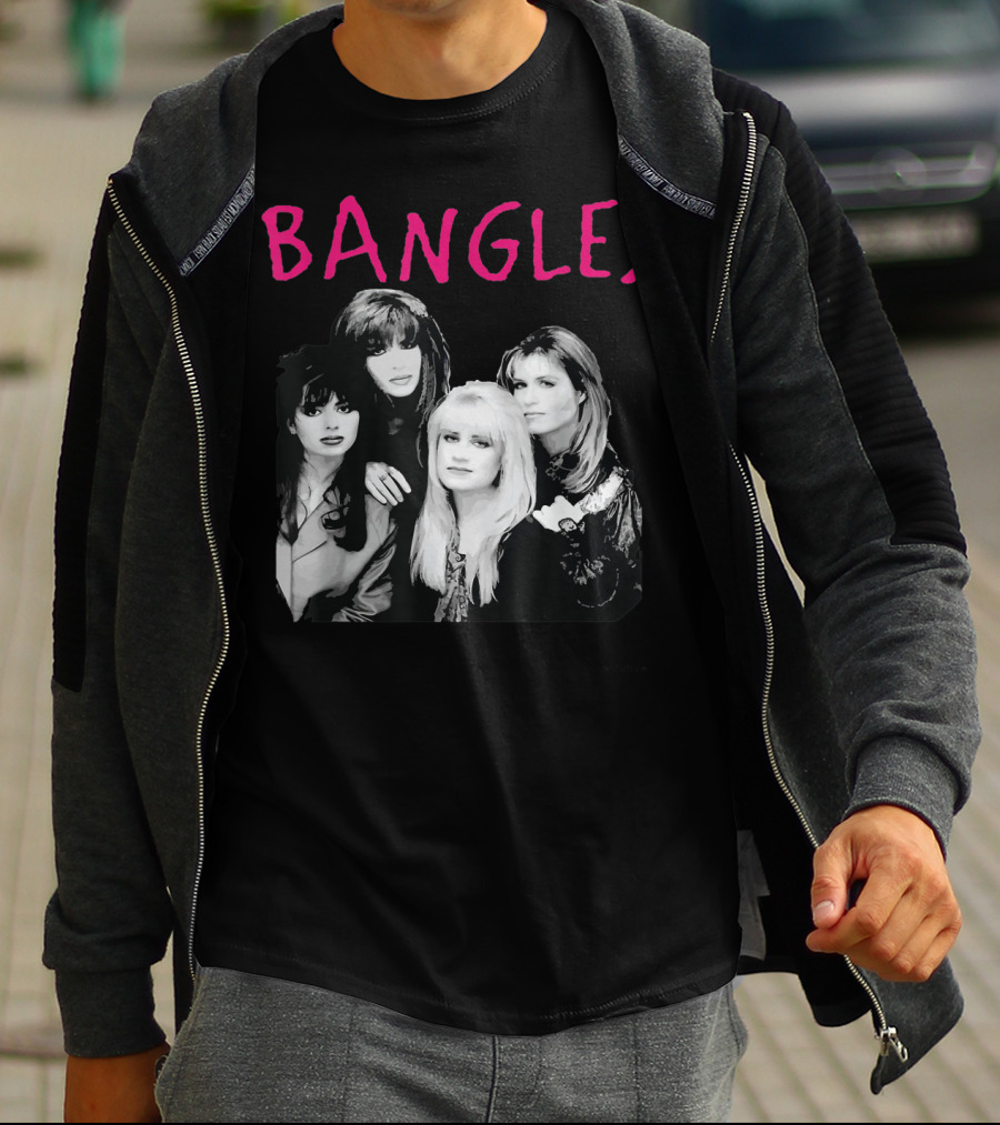 Bangles Band Iconic Pop Rock Group Members T-Shirt