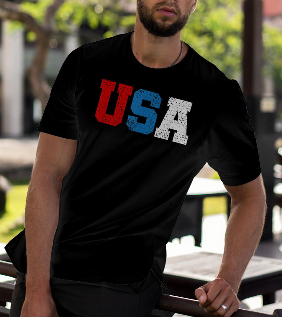 USA Fourth Of July America Unite Independence Day T-Shirt