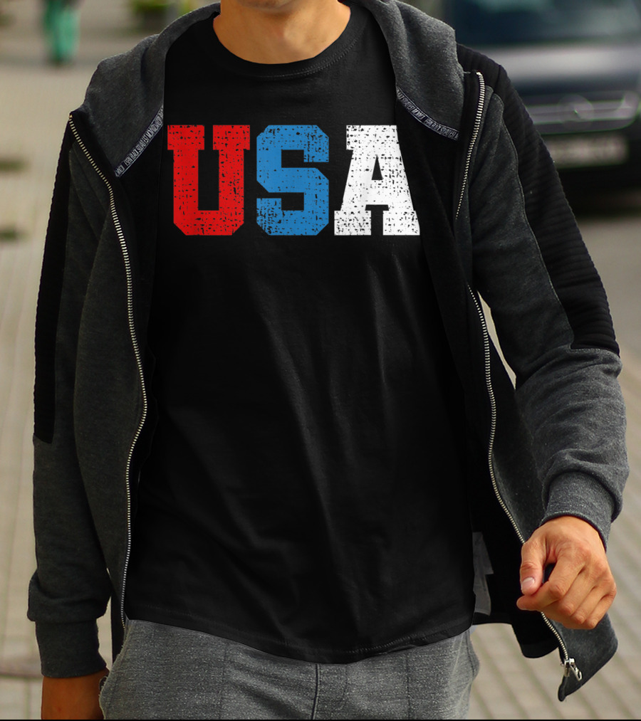 USA Fourth Of July America Unite Independence Day T-Shirt