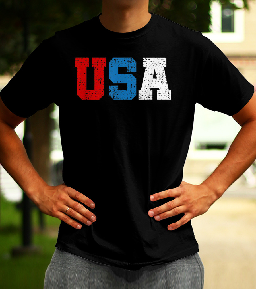 USA Fourth Of July America Unite Independence Day T-Shirt