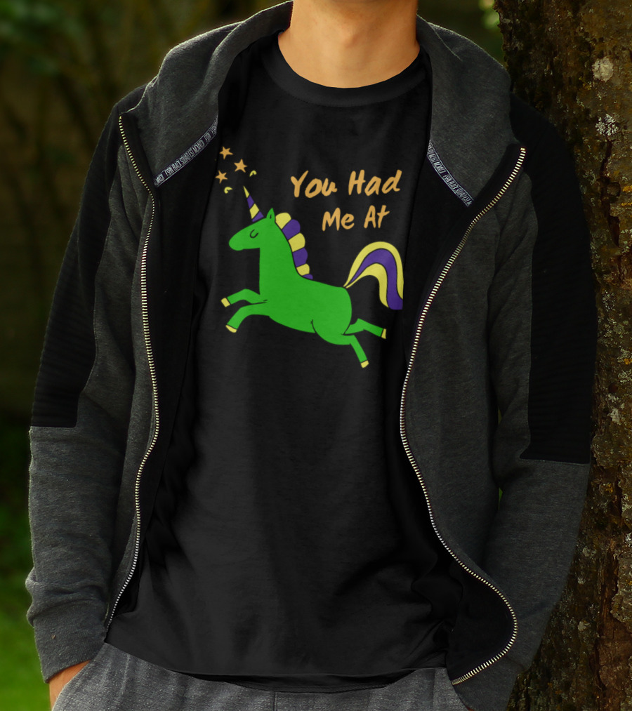 You Had Me At Funny Unicorn Youth Magical Horse T-Shirt