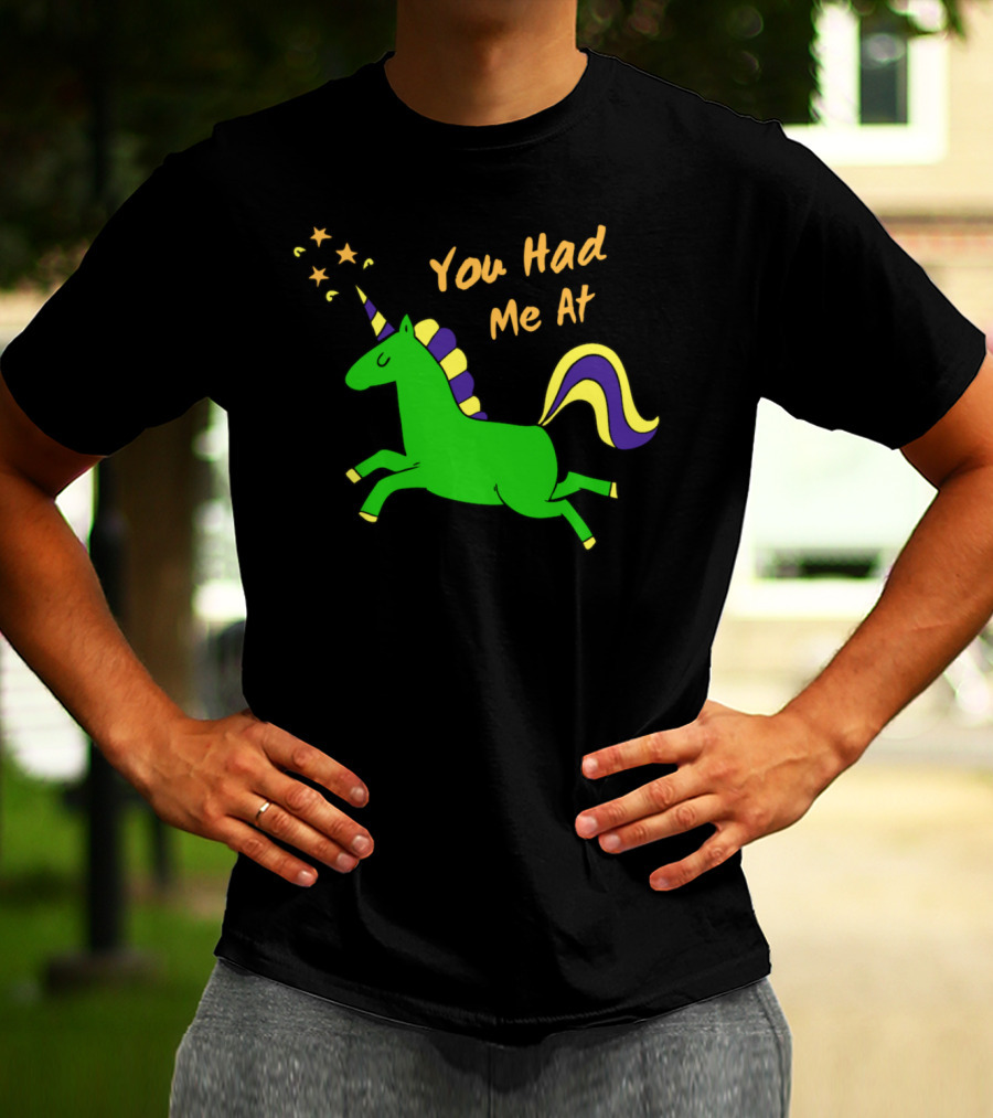 You Had Me At Funny Unicorn Youth Magical Horse T-Shirt