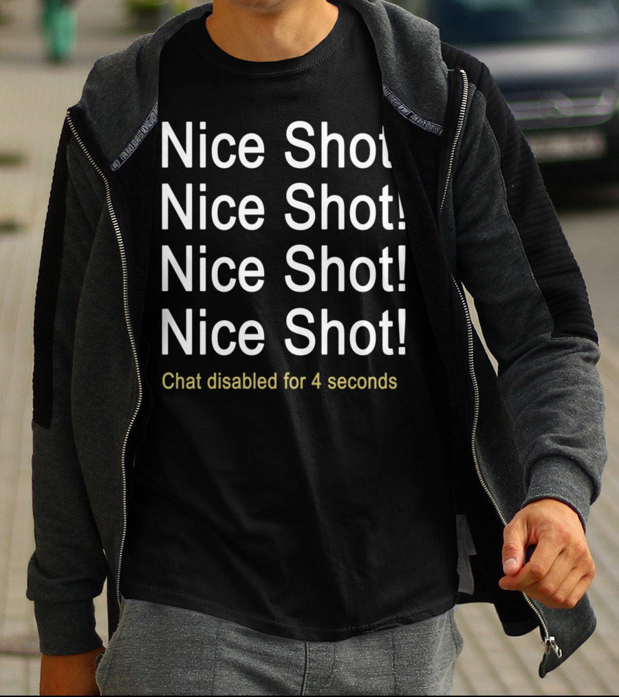 Nice Shot Nice Shot Chat Disabled Rocket Soccer Classic T-Shirt