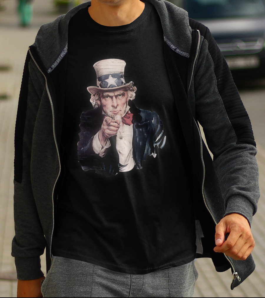 Uncle Sam Patriotic Iconic American T-Shirt