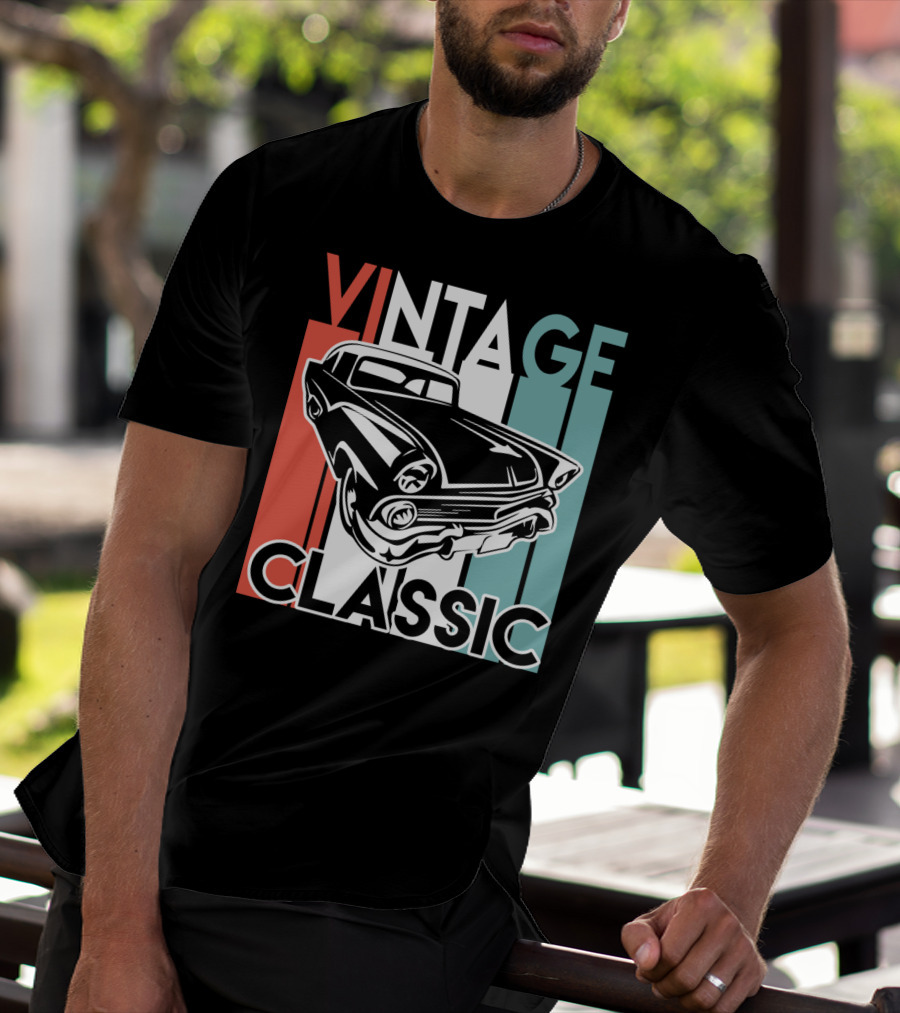 Vintage Classic Old Car T-Shirt