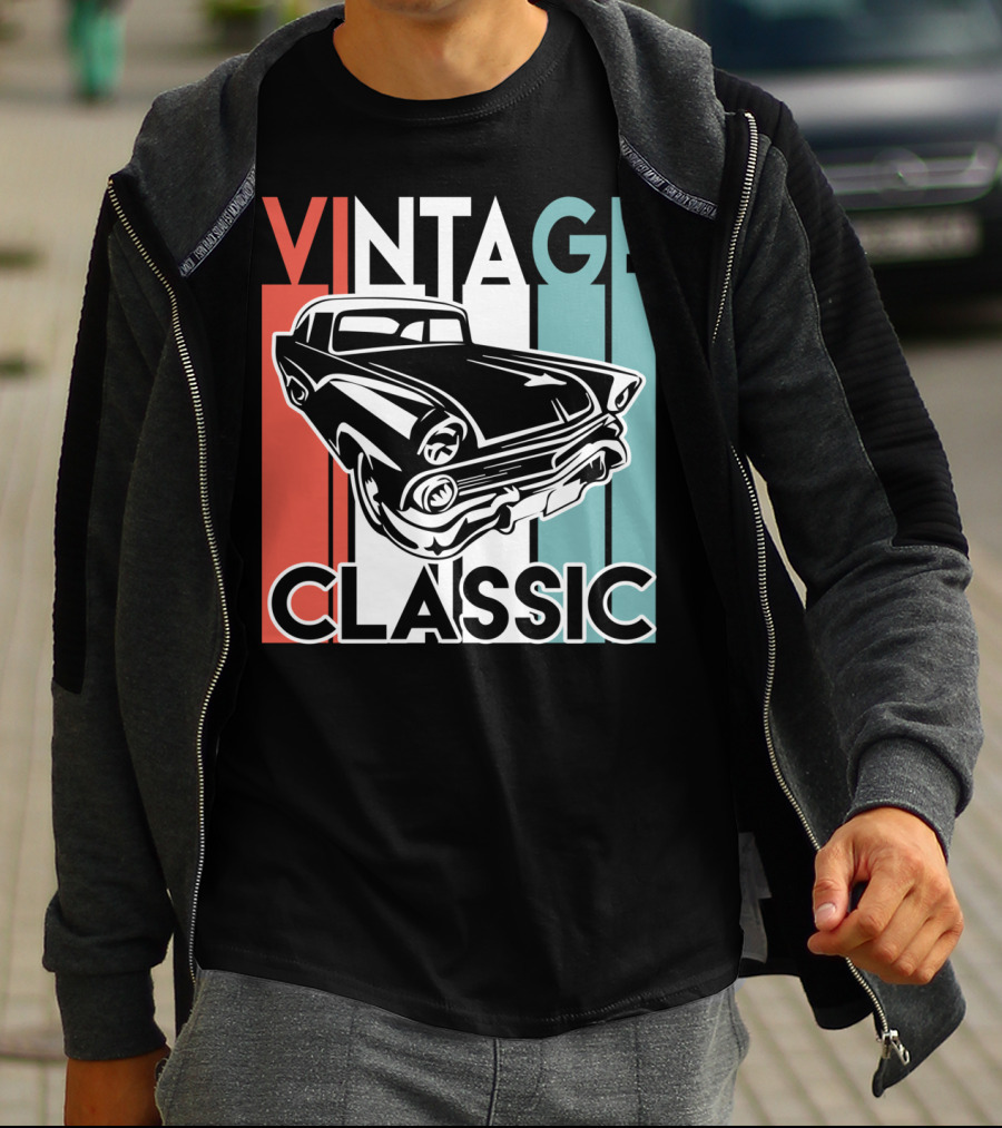 Vintage Classic Old Car T-Shirt