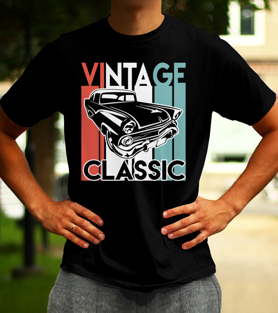 Vintage Classic Old Car T-Shirt