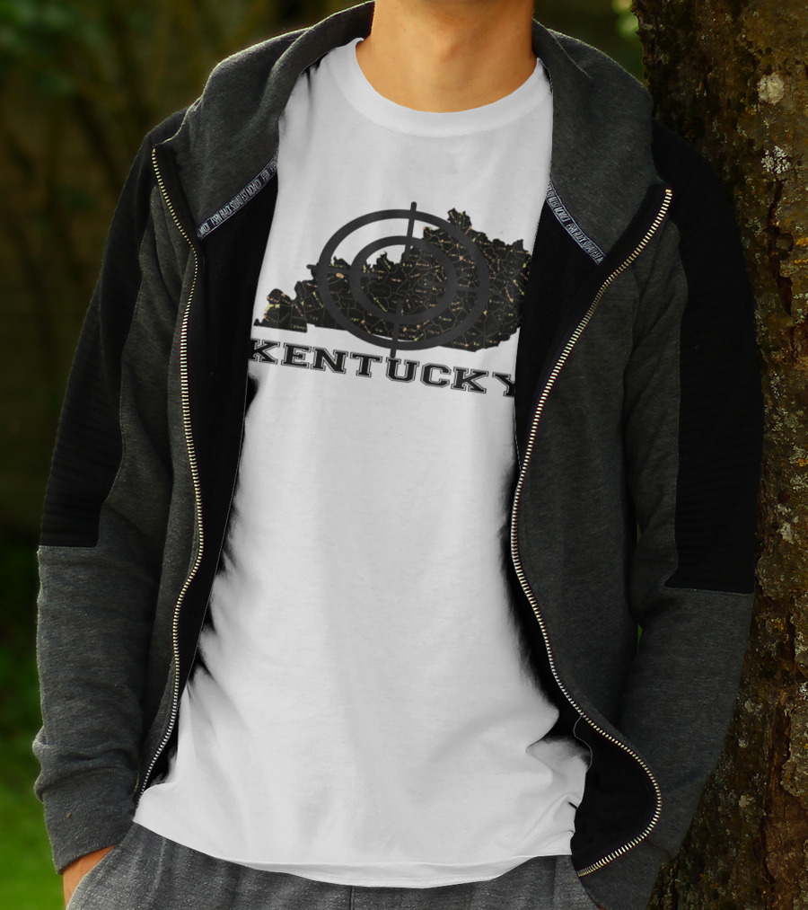 Kentucky Maps Classic Vintage Kentucky T-Shirt