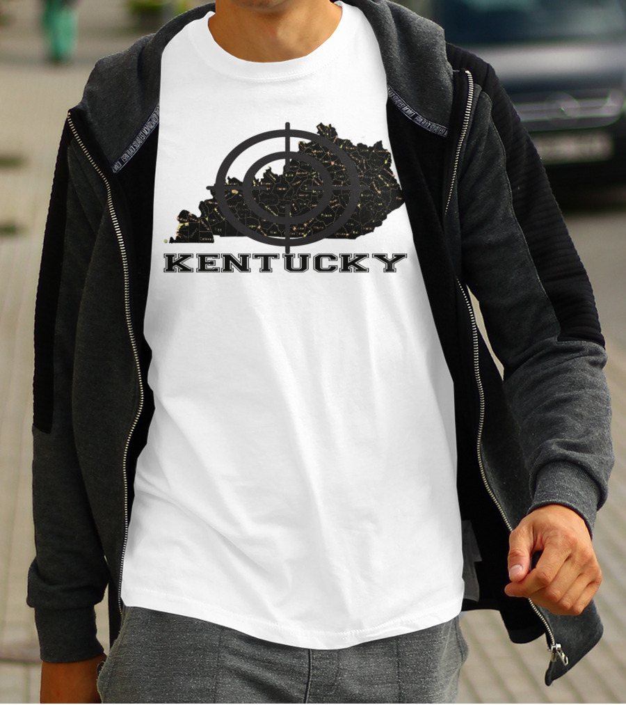 Kentucky Maps Classic Vintage Kentucky T-Shirt