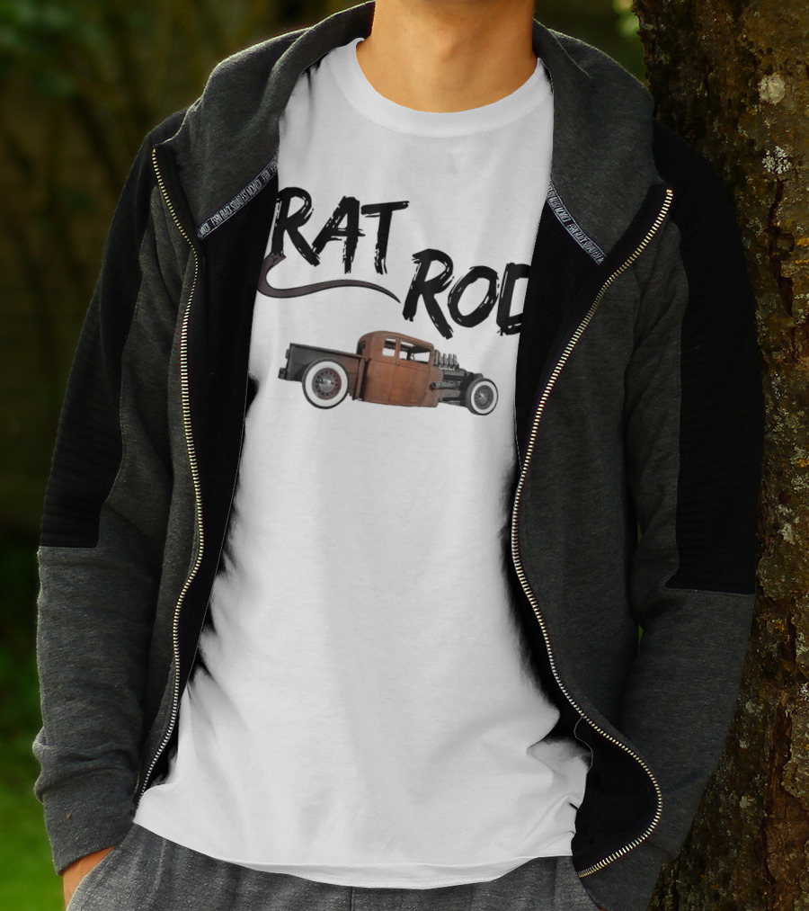 Rat Rod Classic Vintage Hot Rod Rusted T-Shirt