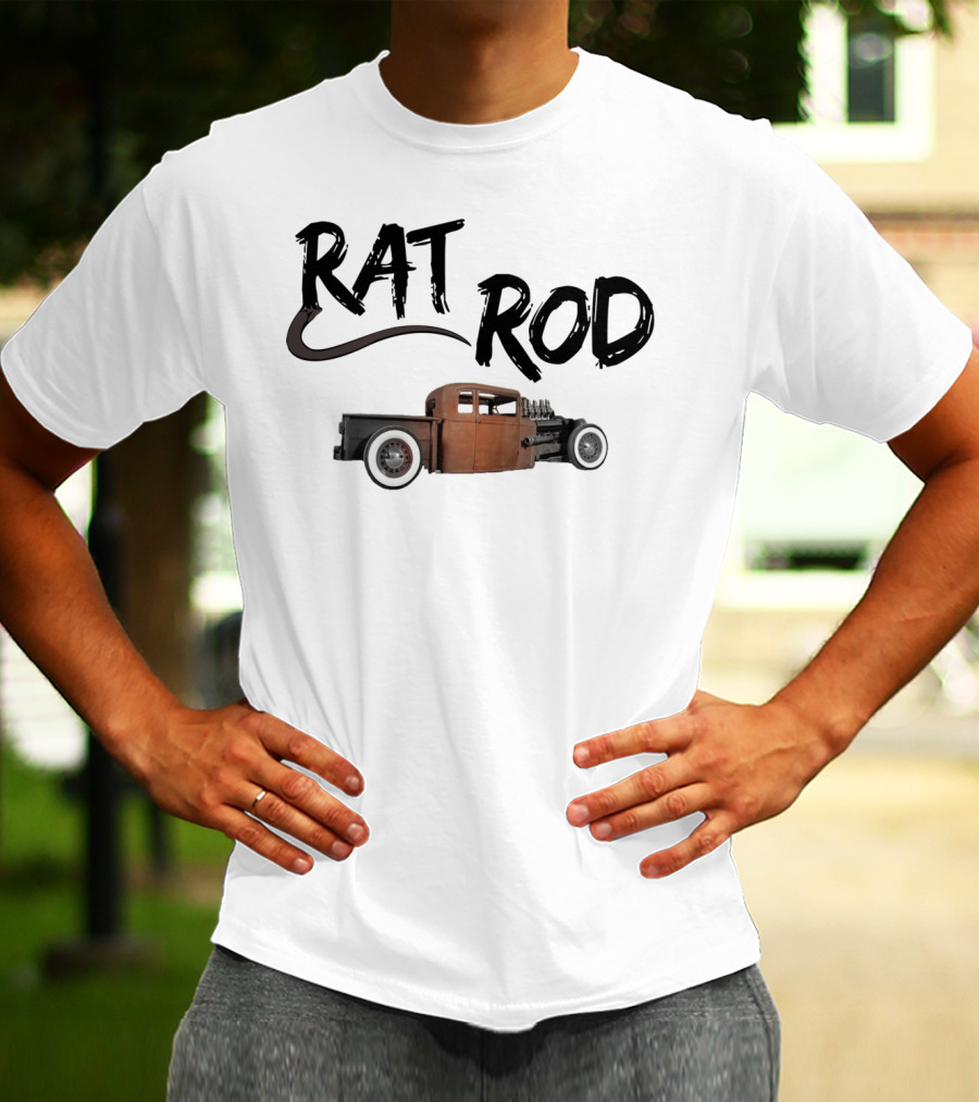 Rat Rod Classic Vintage Hot Rod Rusted T-Shirt