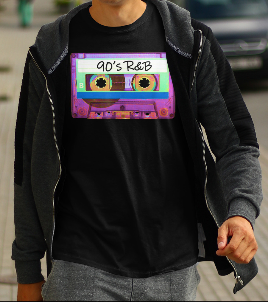 90's R&B Cassette Tape Retro Vibe T-Shirt