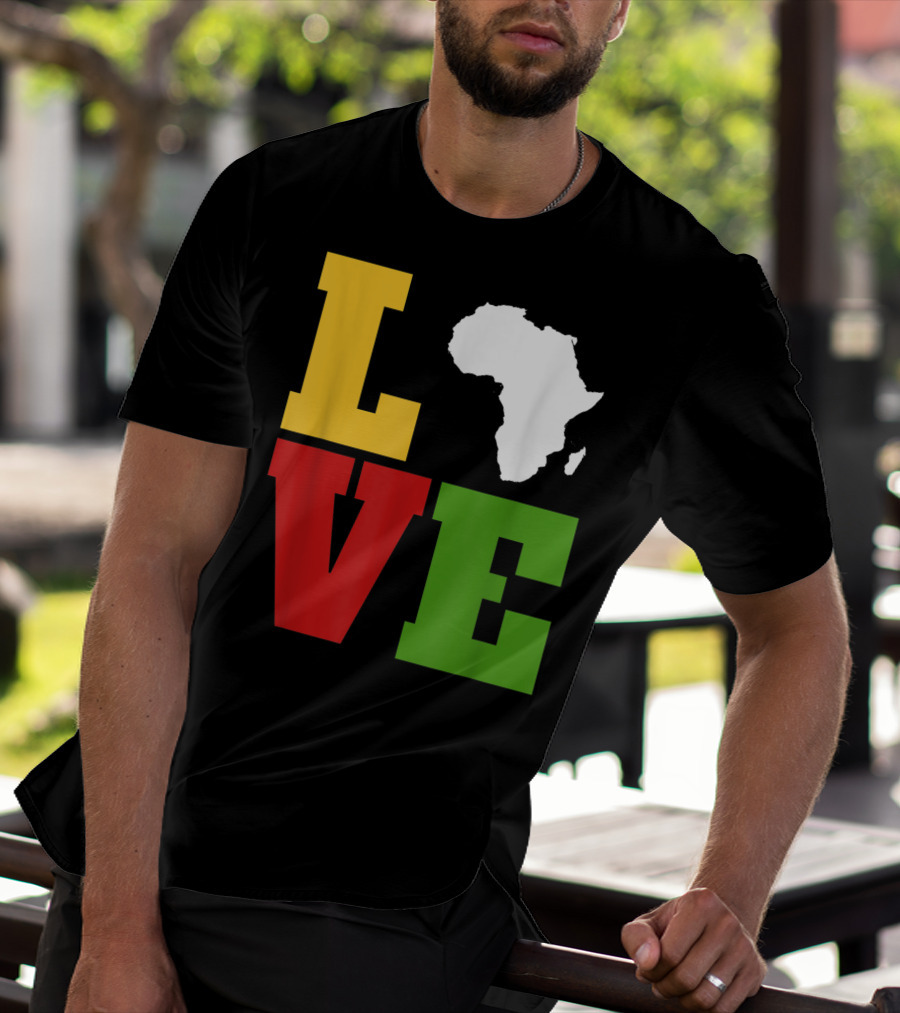 LOVE Africa Afrocentric African T-Shirt