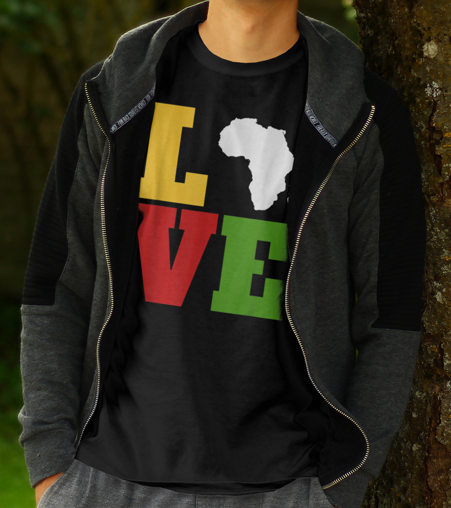 LOVE Africa Afrocentric African T-Shirt