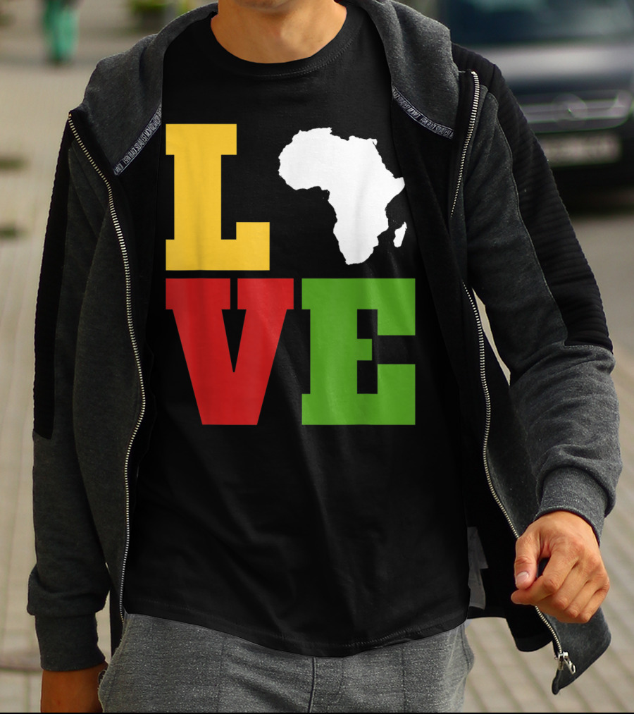 LOVE Africa Afrocentric African T-Shirt