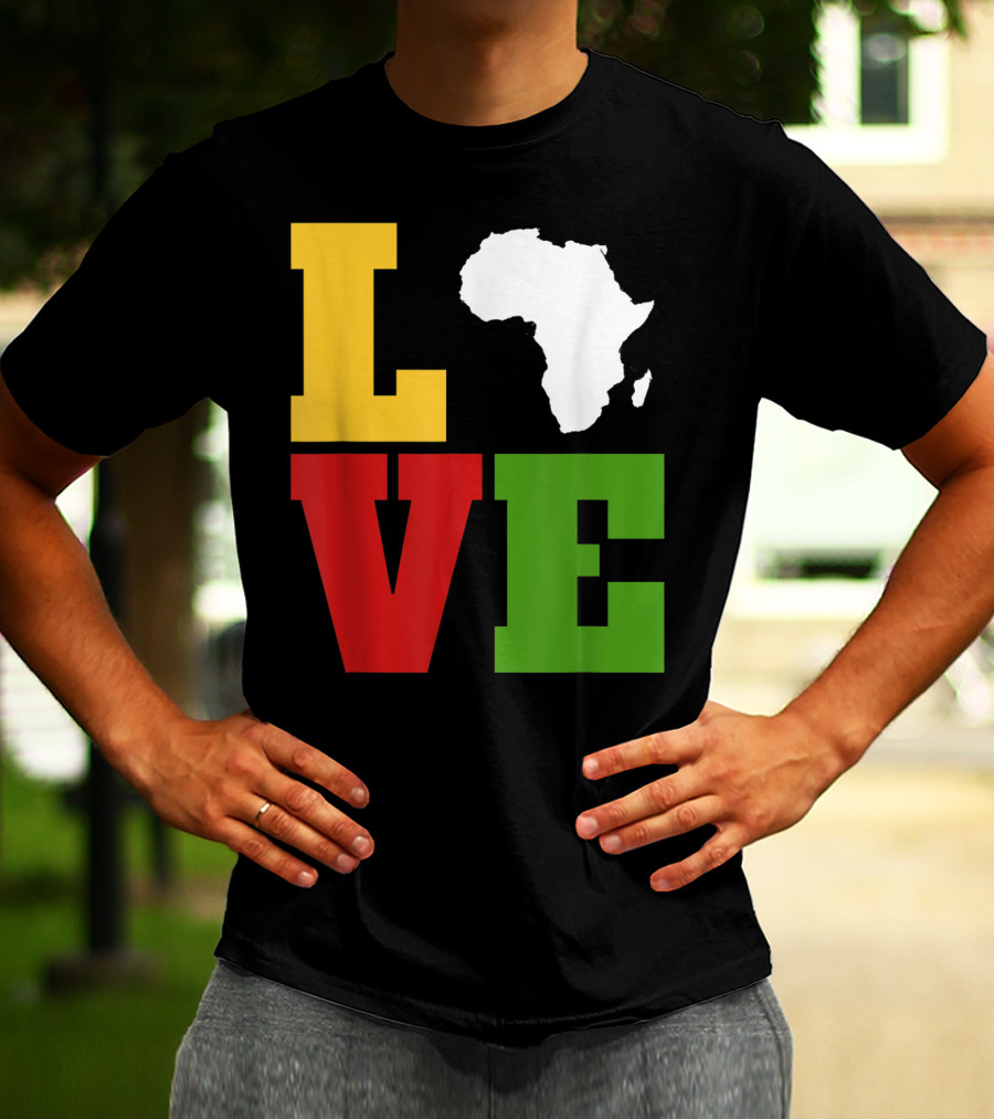 LOVE Africa Afrocentric African T-Shirt