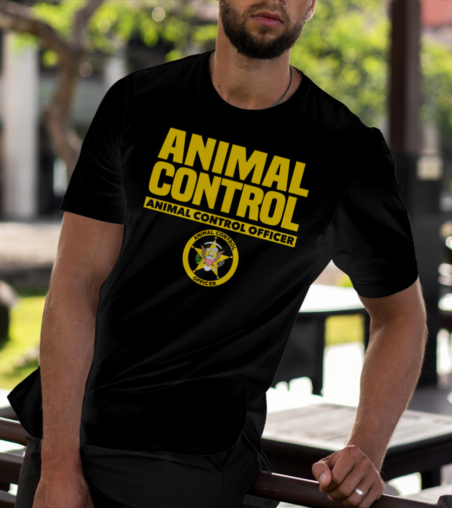 Animal Control Officer Public Safety Badge Seal T-Shirt