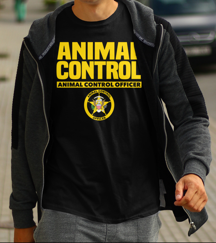 Animal Control Officer Public Safety Badge Seal T-Shirt