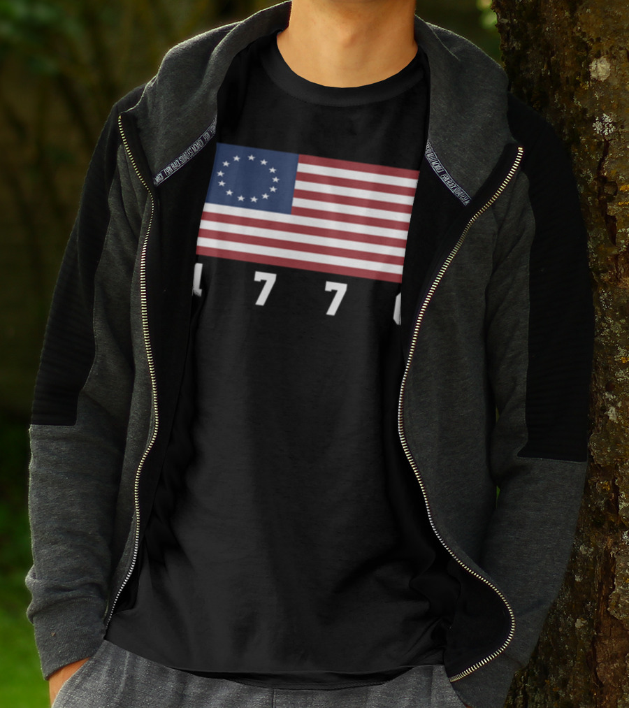 American Patriots 1776 Betsy Ross Flag T-Shirt