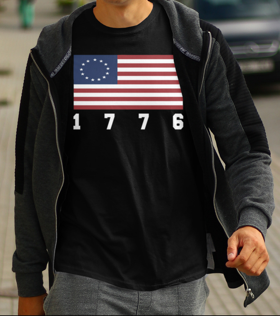 American Patriots 1776 Betsy Ross Flag T-Shirt