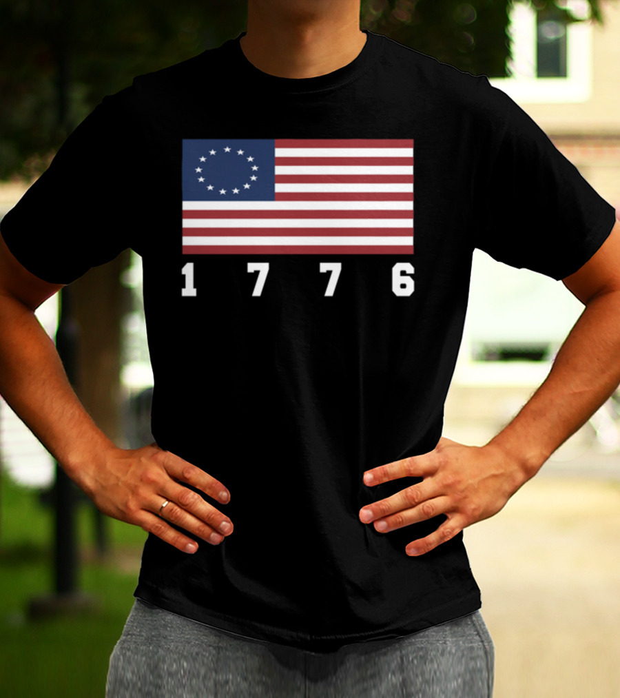 American Patriots 1776 Betsy Ross Flag T-Shirt
