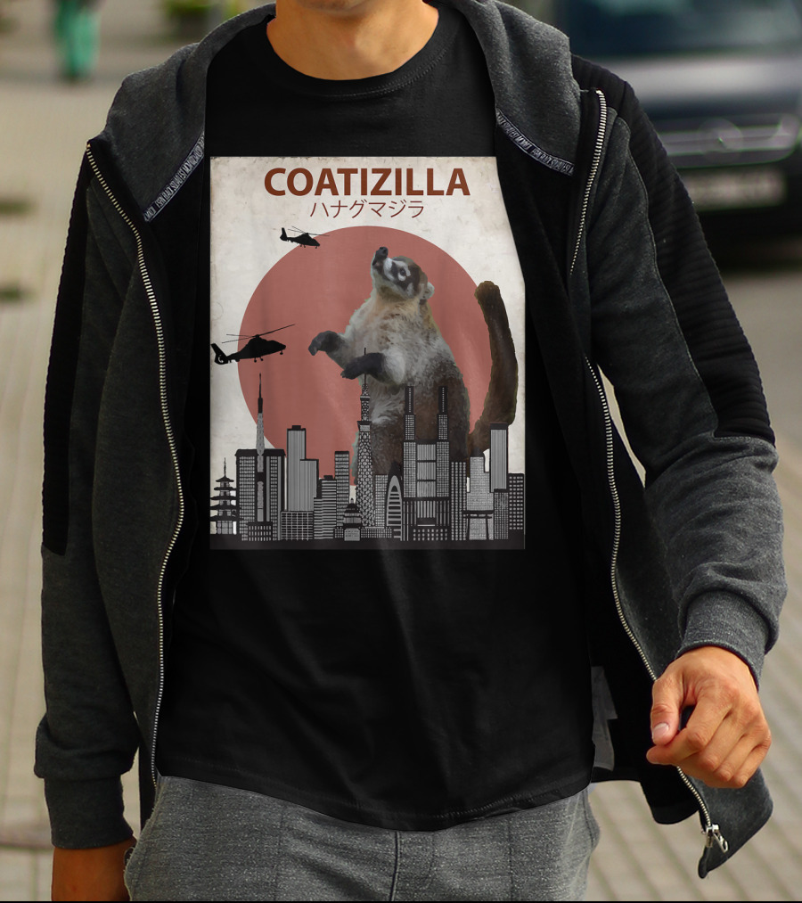COATIZILLA Funny Coati Cool Coati Lovers T-Shirt
