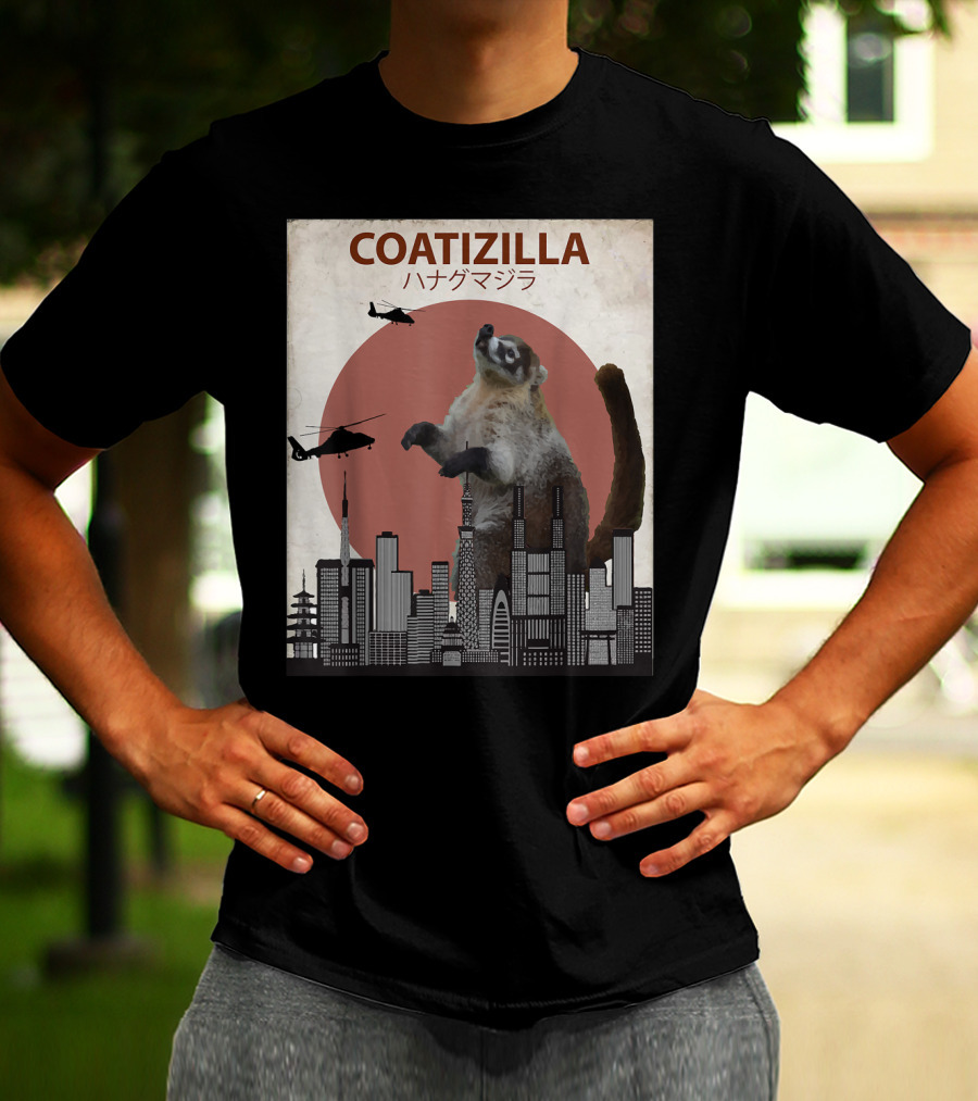 COATIZILLA Funny Coati Cool Coati Lovers T-Shirt