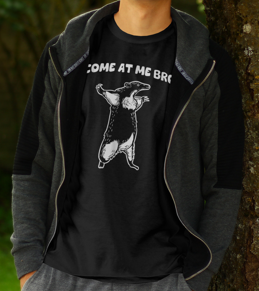 COME AT ME BRO HONEY BADGER T-Shirt