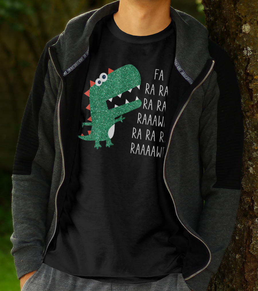 Dinosaur Trex Fa Ra Ra Ra Rawr Raaawr Ra Ra Ra Raaaawr T-Shirt