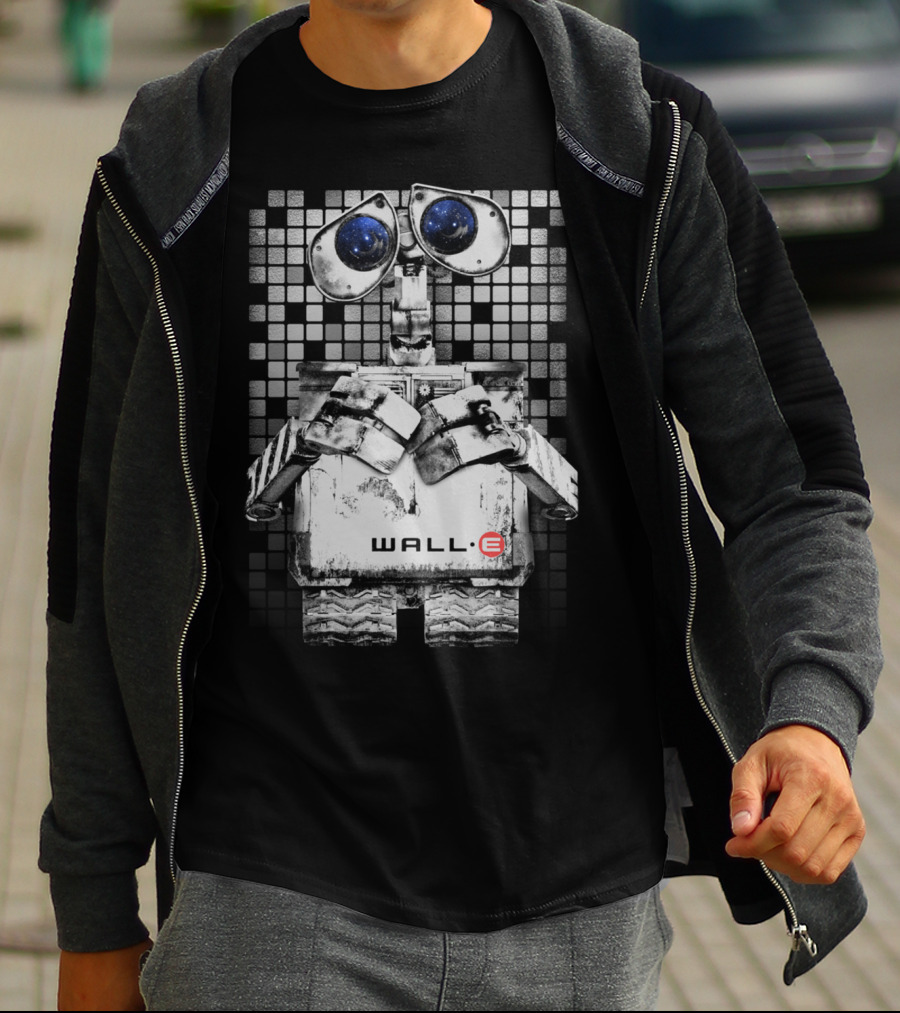 WALL-E Disney Pixar Robot Tile T-Shirt