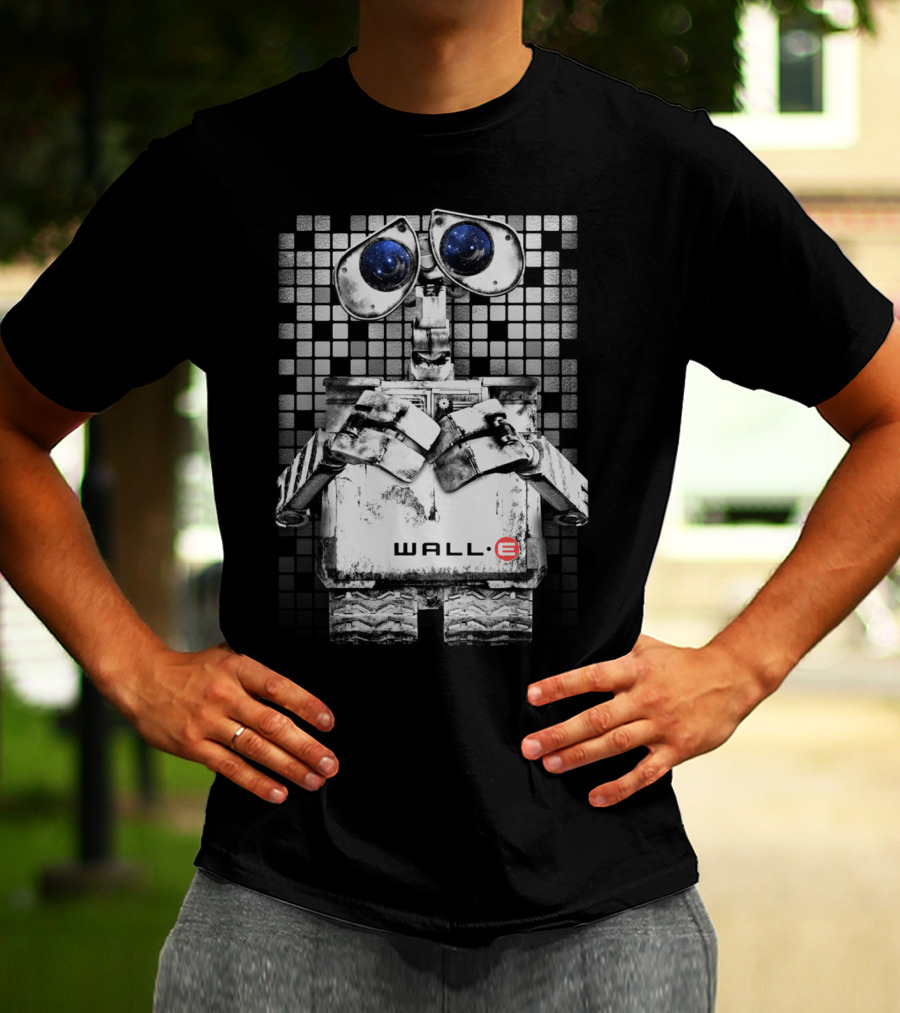 WALL-E Disney Pixar Robot Tile T-Shirt
