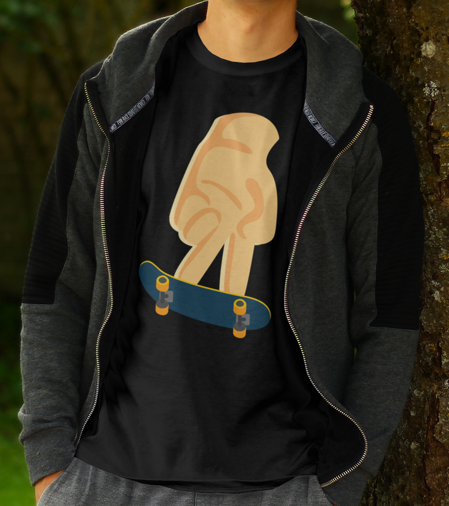 Fingerboard Skateboard Finger Skating Skateboard Board T-Shirt