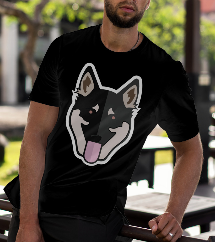 German Shepherd Dog Face T-Shirt