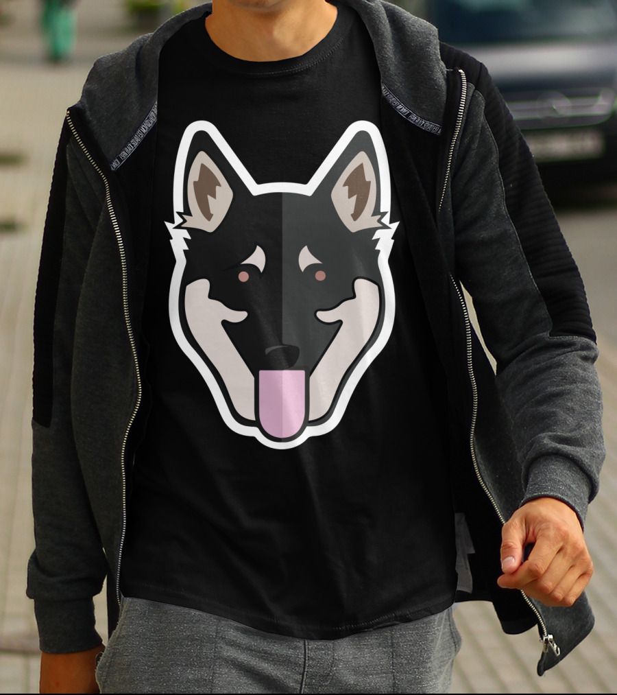 German Shepherd Dog Face T-Shirt