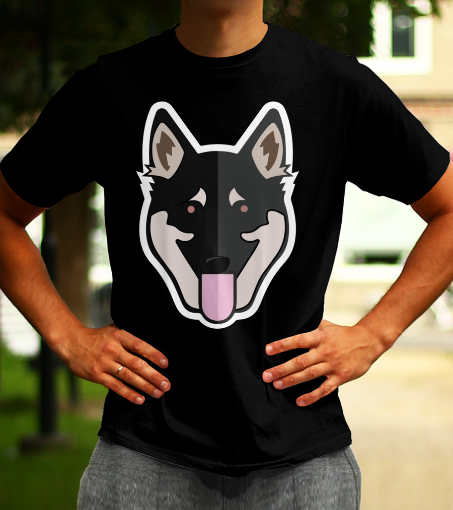 German Shepherd Dog Face T-Shirt