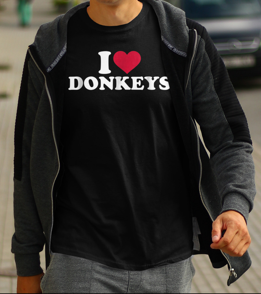 I Heart Donkeys T-Shirt