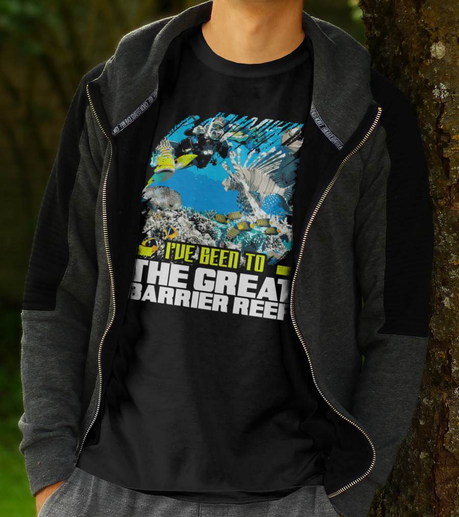 I've Been To The Great Barrier Reef Scuba Diving Adventure T-Shirt