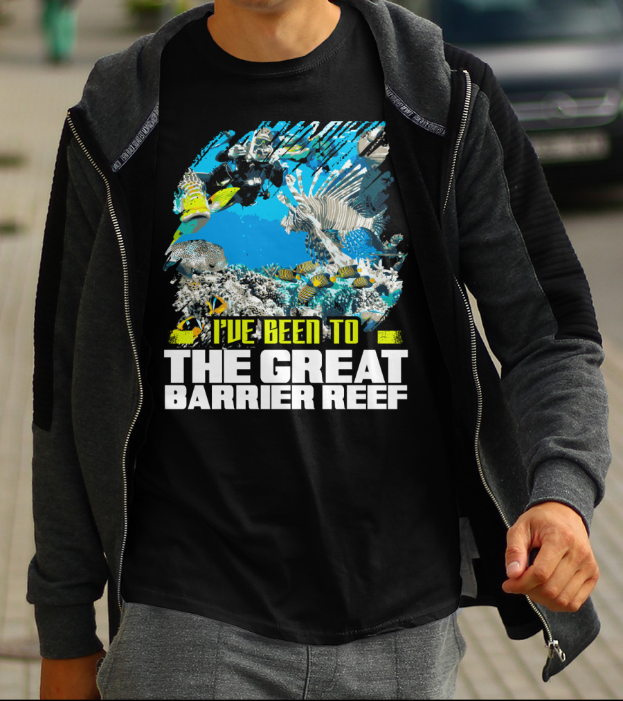 I've Been To The Great Barrier Reef Scuba Diving Adventure T-Shirt