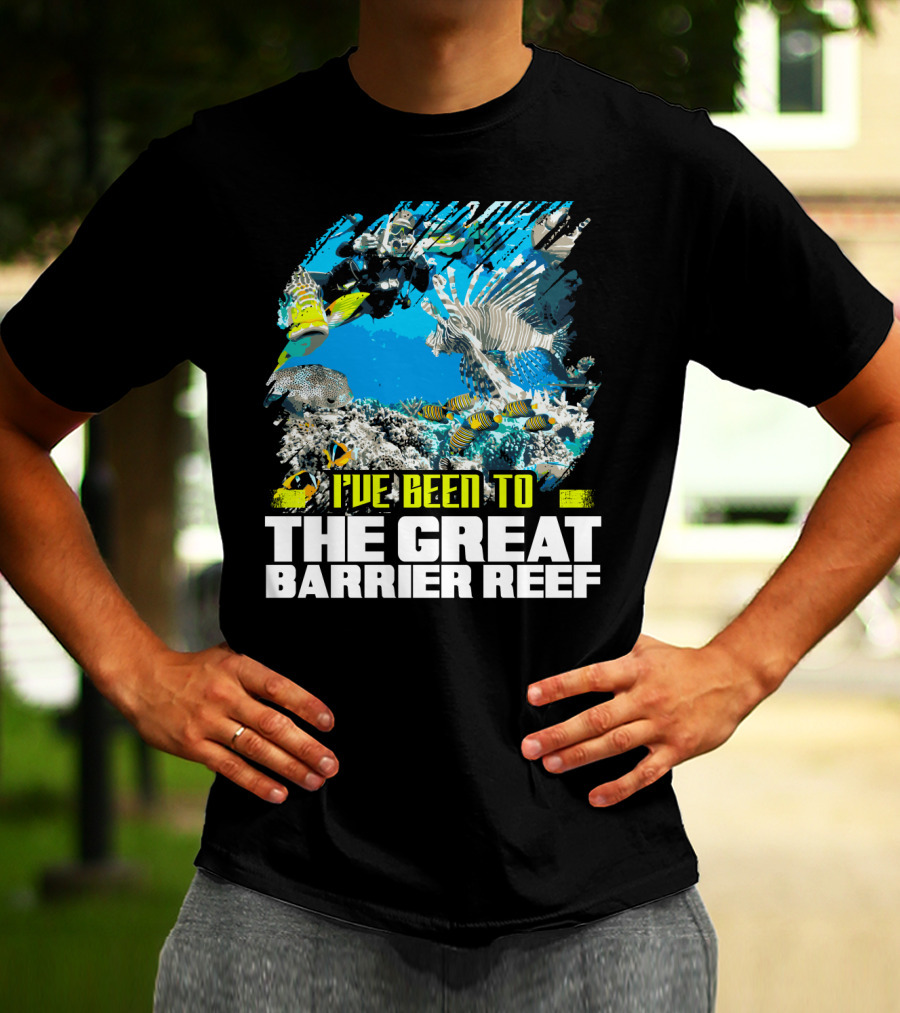 I've Been To The Great Barrier Reef Scuba Diving Adventure T-Shirt