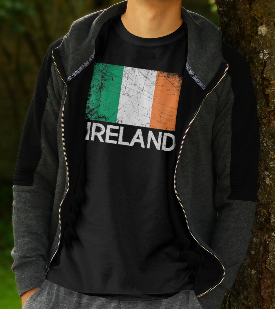 Ireland Flag Vintage T-Shirt