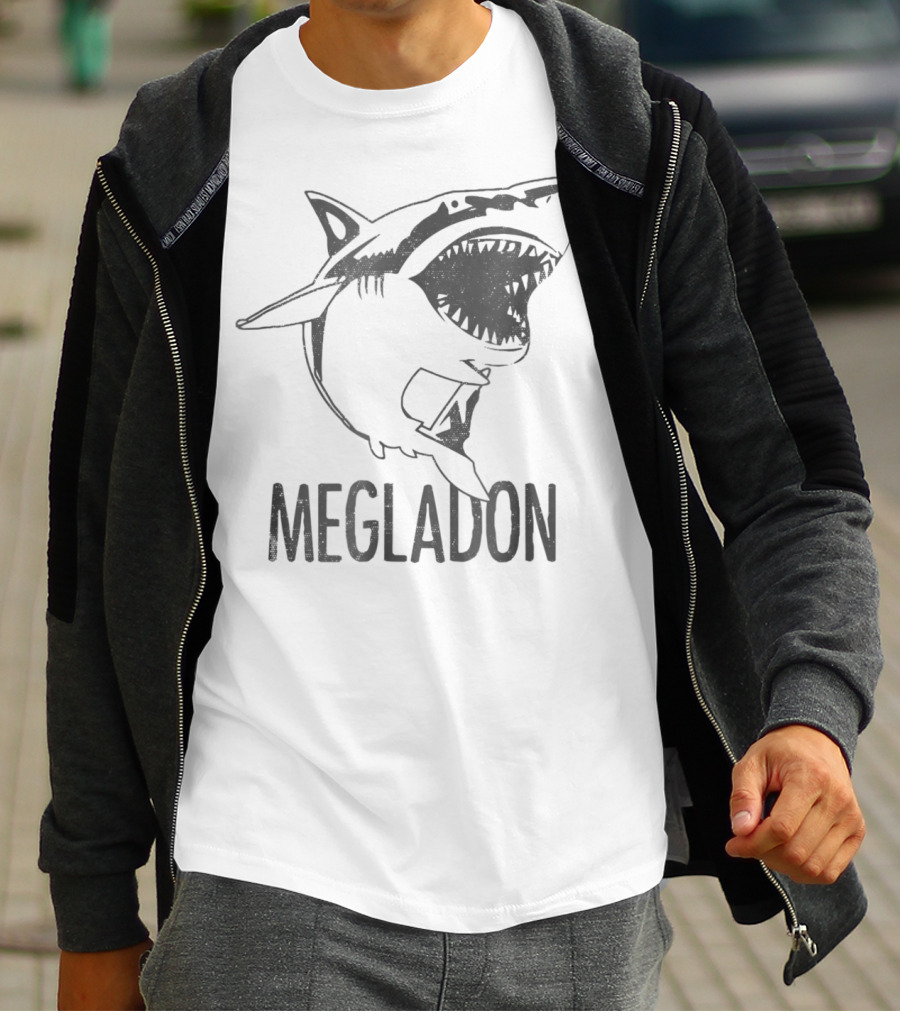 Megladon Extinct Biggest Shark Ever T-Shirt