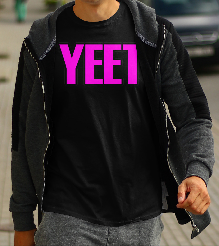 Pink Yeet Popular Funny T-Shirt