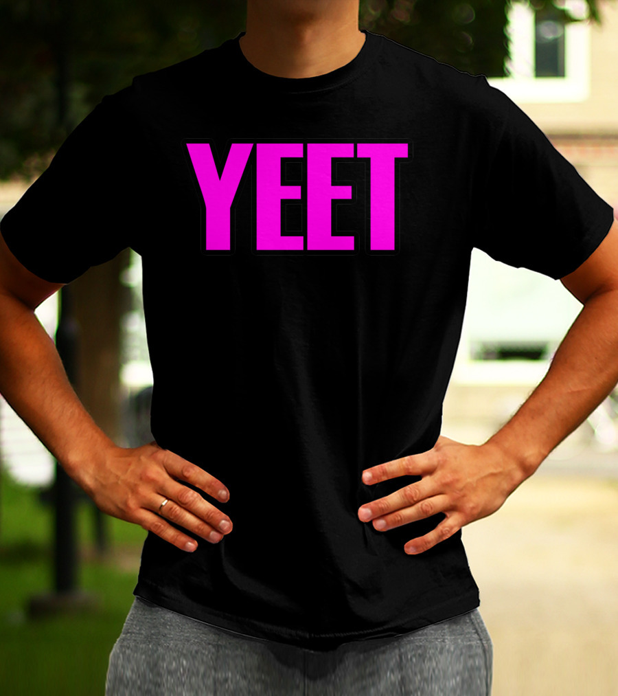 Pink Yeet Popular Funny T-Shirt