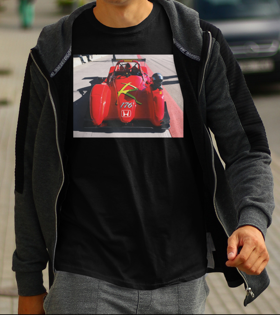 Honda Red Race Car 176 T-Shirt