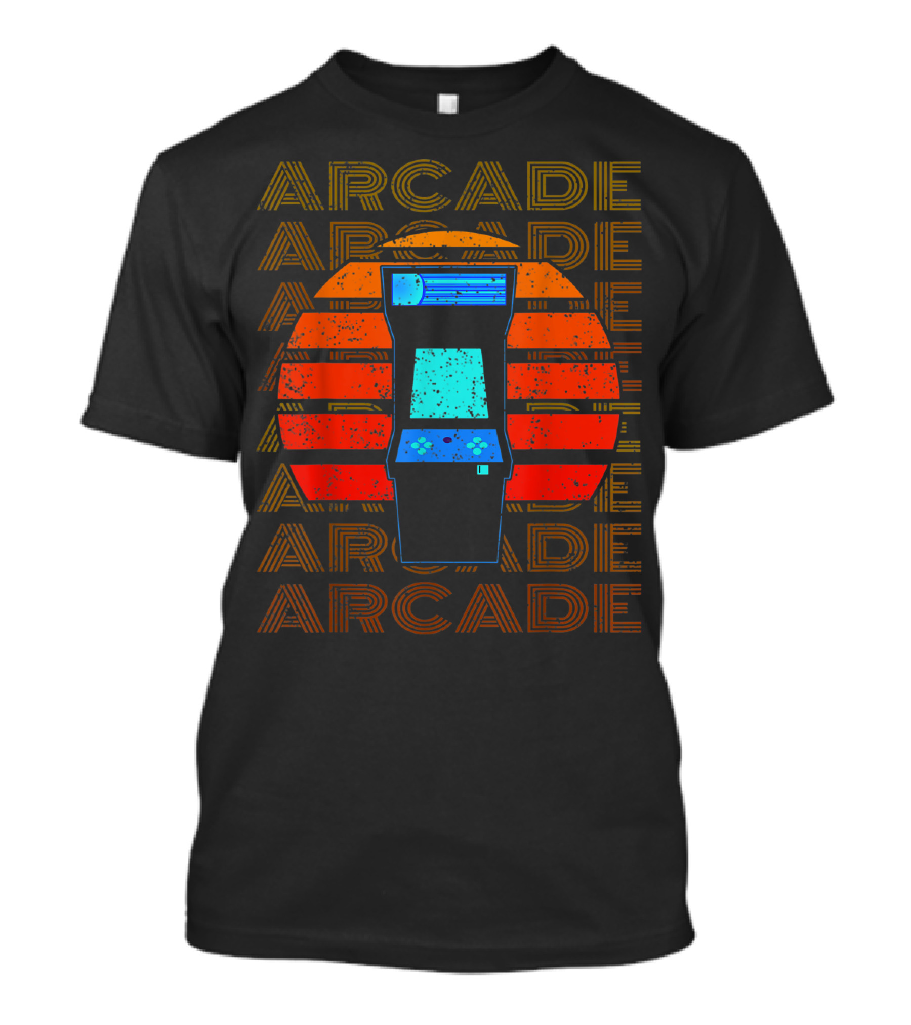 Arcade Retro 80s Video Game Player Gamer T-Shirt
