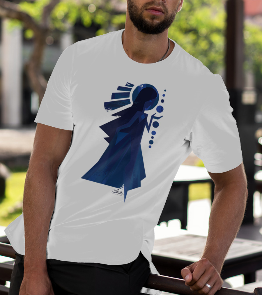 Steven Universe Blue Diamond Abstract Mural T-Shirt