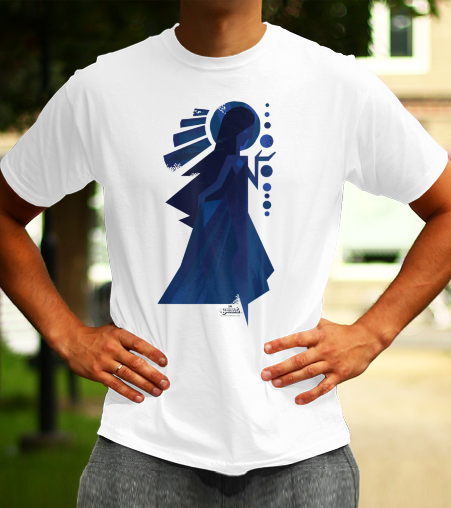 Steven Universe Blue Diamond Abstract Mural T-Shirt