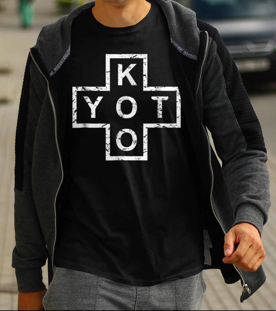 Kyoto Cross Grunge T-Shirt