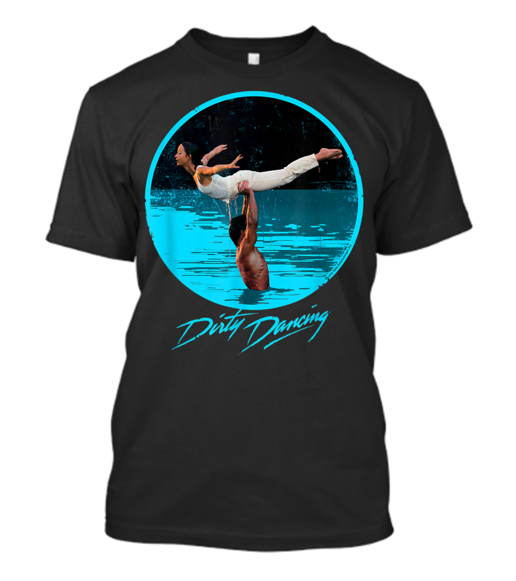 Dirty Dancing Iconic Lift Scene In Water T-Shirt