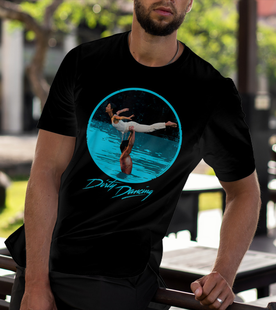 Dirty Dancing Iconic Lift Scene In Water T-Shirt